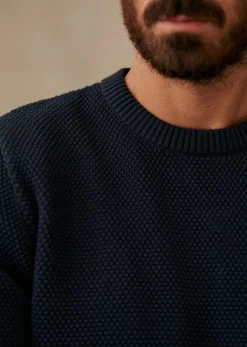 Sezane Pulls coton|Pull Basile Marine