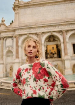 Sezane Maille|Pull Mann Multico