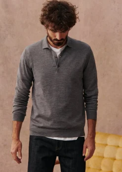 Sezane Col polo|Pulls laine|Pull Mike