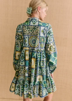 Sezane Robes|Robe Himelda - Sézane X Momonì Mosaic