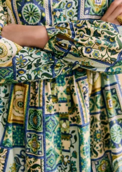 Sezane Robes|Robe Himelda - Sézane X Momonì Mosaic