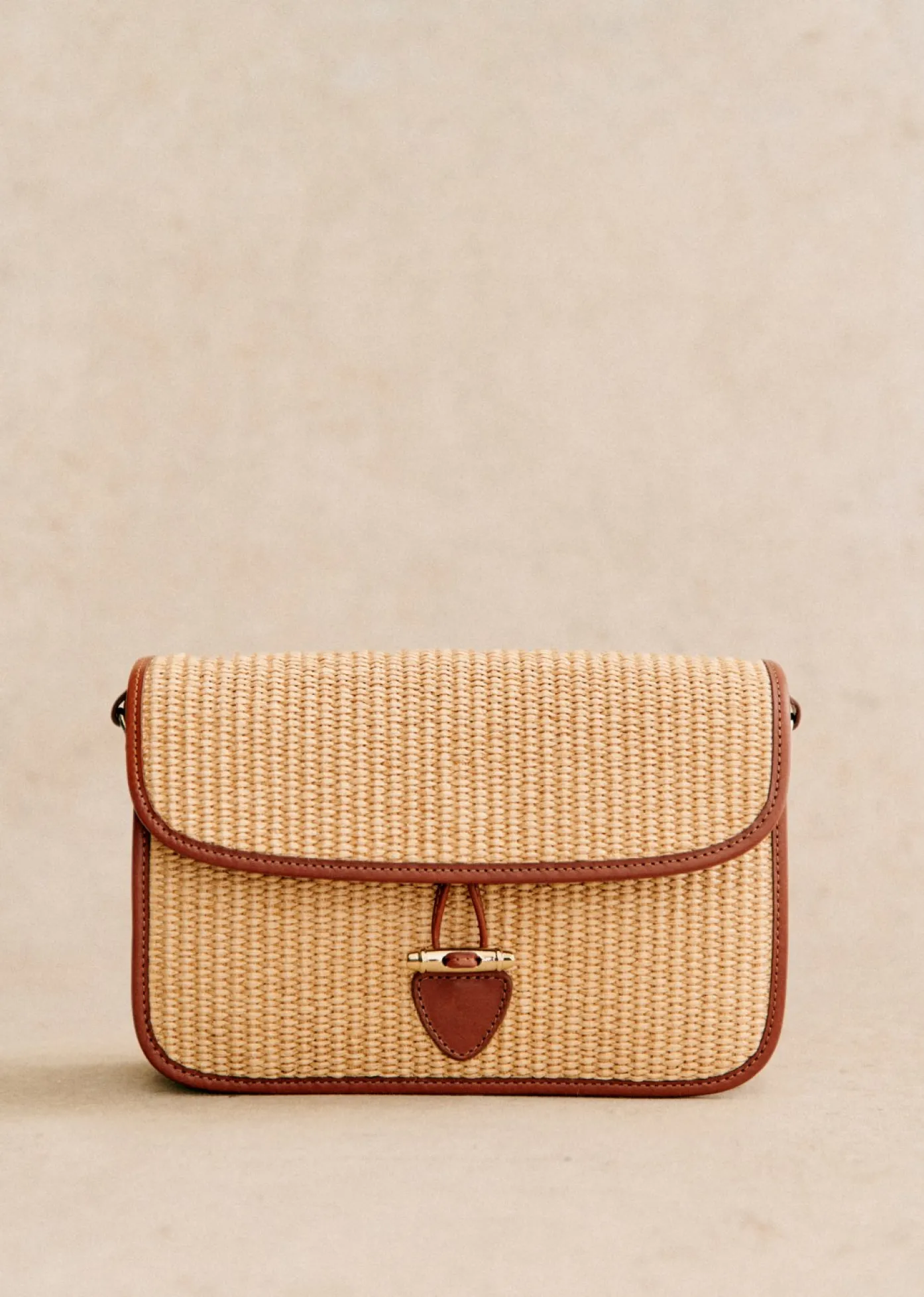 Sezane Nos Sacs Iconiques|Maroquinerie|Sac Milo Vintage Textile Textile Naturel