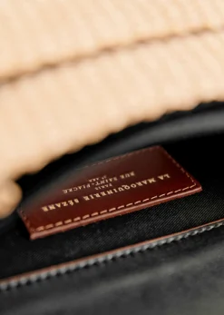 Sezane Nos Sacs Iconiques|Maroquinerie|Sac Roméo Textile Textile Naturel