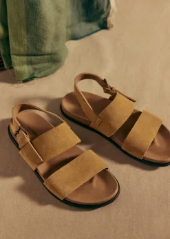Sezane Chaussures|Le Bain|Sandales Adrio Camel