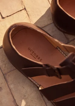 Sezane Chaussures|Sandales Anderson Chocolat