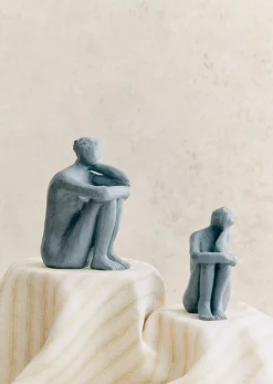 Sezane Les Invités|Sculpture Guénolée Courcoux - Femme Dans Ses Pensées Grand Modèle