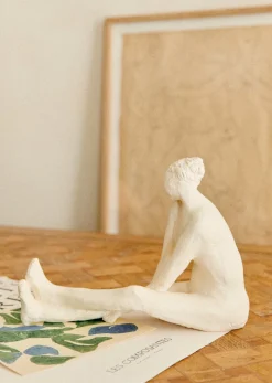 Sezane Les Invités|Sculpture Guénolée Courcoux - Femme Jambes Allongées Grand Modèle