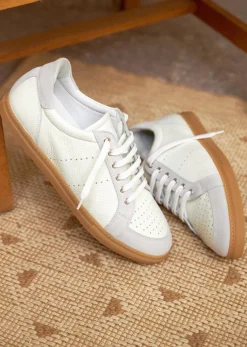 Sezane Chaussures|Sneakers Harper Blanc / Gris