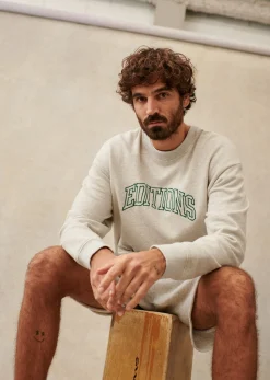Sezane Sweats|Sweatshirt Editions Gris Chiné