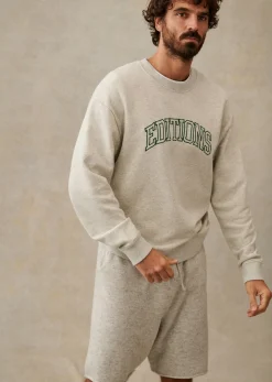 Sezane Sweats|Sweatshirt Editions Gris Chiné