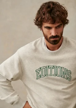 Sezane Sweats|Sweatshirt Editions Gris Chiné
