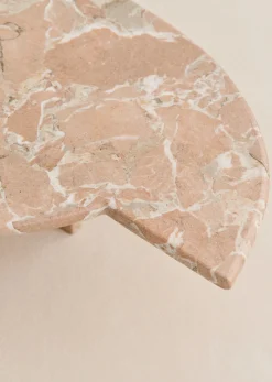 Sezane La Sélection Vintage|Table Basse Design Italien Vintage En Marbre rose