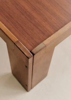 Sezane La Sélection Vintage|Table D'appoint édition Cassina Années 1950 Noyer