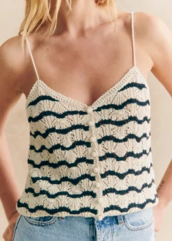 Sezane Tops & Bodies|Maille|Top Francisco