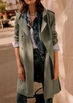 Sezane Vestes & Manteaux|Trench Scott
