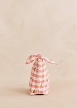 Sezane Lifestyle|Le Bain|Trousse Zippée Vichy Rose