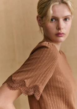 Sezane T-shirts|T-Shirt Cléa