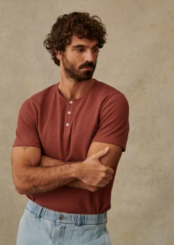Sezane Col tunisien|T-shirts manches courtes|T-Shirt Toney