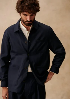 Sezane Costumes|Vestes formelles|Veste Adriano Marine
