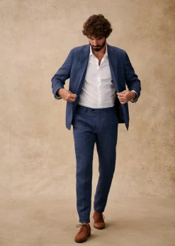 Sezane Costumes|Vestes formelles|Veste Kale Chevrons Bleu