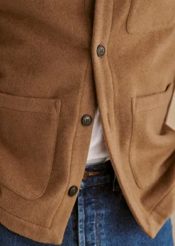 Sezane Vestes laine|Cardigans & Gilets|Veste Landry Camel