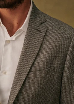 Sezane Vestes formelles|Veste Lucas Pied de Poule Beige